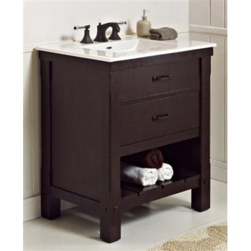 F1506vh30 Ftc3122w8 Napa 25 To 30 Bathroom Vanity Aged Cabernet F1506vh30 Ftc3122w8 Napa 25 To 30 Bathroom Vanity Aged Cabernet White At Fergusonshowrooms Com
