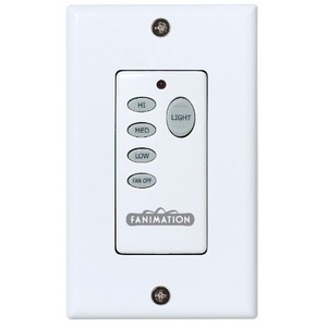 FC25 Dual Button Control Ceiling Fan Control - White FC25 Dual Button Control Ceiling Fan Control - White