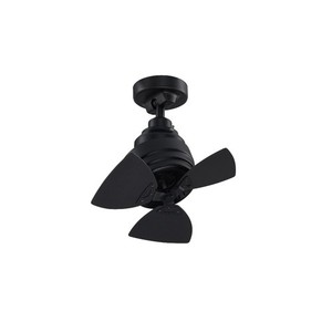 Ffp8018bl Rotation Small Fans Up To 38 Ceiling Fan Black At