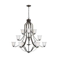 Mid Sized Chandelier 44-1/2" Width