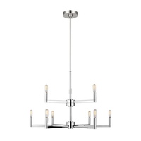 Mid Sized Chandelier 30" Width