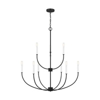 Mid Sized Chandelier 32" Width