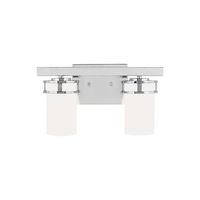 Bathroom Lighting (2 Bulbs) 14-5/8" Width Bathroom Lighting (2 Bulbs) 14-5/8" Width
