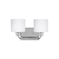 Bathroom Lighting (2 Bulbs) 14-1/4" Width Bathroom Lighting (2 Bulbs) 14-1/4" Width