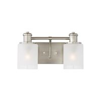 Bathroom Lighting (2 Bulbs) 14-1/8" Width Bathroom Lighting (2 Bulbs) 14-1/8" Width