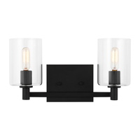 Bathroom Lighting (2 Bulbs) 14-1/4" Width