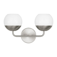Bathroom Lighting (2 Bulbs) 16-1/2" Width