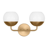 Bathroom Lighting (2 Bulbs) 16-1/2" Width