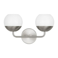Bathroom Lighting (2 Bulbs) 16-1/2" Width