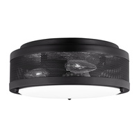 Flush Mount Ceiling Light 12" Width