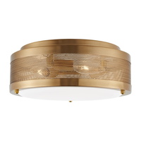 Flush Mount Ceiling Light 12" Width