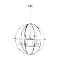 Mid Sized Chandelier 32-1/2" Width