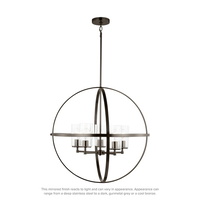 Mid Sized Chandelier 27-1/4" Width