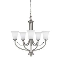 Mid Sized Chandelier 25-1/2" Width