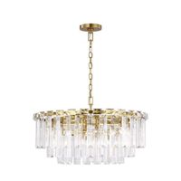 Mid Sized Chandelier 32-7/8" Width Mid Sized Chandelier 32-7/8" Width