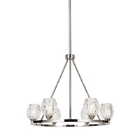 Mini Chandelier 21" Width Mini Chandelier 21" Width