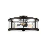 Flush Mount Ceiling Light 19-5/8" Width Flush Mount Ceiling Light 19-5/8" Width