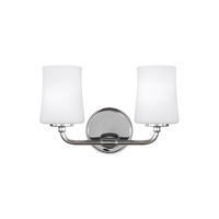 Bathroom Lighting (2 Bulbs) 13" Width Bathroom Lighting (2 Bulbs) 13" Width