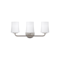 Bathroom Lighting (3 bulbs) 21-1/4" Width Bathroom Lighting (3 bulbs) 21-1/4" Width