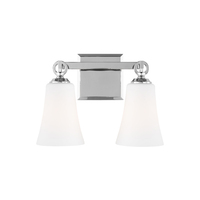 Bathroom Lighting (2 Bulbs) 13-1/2" Width Bathroom Lighting (2 Bulbs) 13-1/2" Width