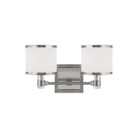 Bathroom Lighting (2 Bulbs) 14" Width Bathroom Lighting (2 Bulbs) 14" Width