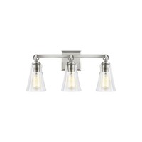 Bathroom Lighting (3 bulbs) 21-3/4" Width Bathroom Lighting (3 bulbs) 21-3/4" Width