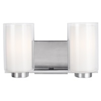 Bathroom Lighting (2 Bulbs) 13-1/2" Width Bathroom Lighting (2 Bulbs) 13-1/2" Width