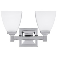 Bathroom Lighting (2 Bulbs) 13" Width Bathroom Lighting (2 Bulbs) 13" Width