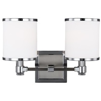 Bathroom Lighting (2 Bulbs) 14" Width Bathroom Lighting (2 Bulbs) 14" Width
