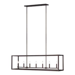 GL6634507710 Moffet Street Linear Pendant Pendant Light - Burnt Sienna GL6634507710 Moffet Street Linear Pendant Pendant Light - Burnt Sienna