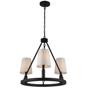 GLF29213ORB Lismore Mini Chandelier - Oil Rubbed Bronze GLF29213ORB Lismore Mini Chandelier - Oil Rubbed Bronze