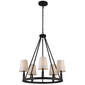 GLF29225ORB Lismore Mid Sized Chandelier Chandelier - Oil Rubbed Bronze GLF29225ORB Lismore Mid Sized Chandelier Chandelier - Oil Rubbed Bronze