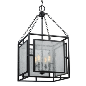 GLF30364DWZ Prairielands Entrance / Foyer Pendant Light - Dark Weathered Zinc GLF30364DWZ Prairielands Entrance / Foyer Pendant Light - Dark Weathered Zinc