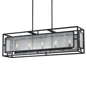 GLF30375DWZ Prairielands Linear Pendant Pendant Light - Dark Weathered Zinc GLF30375DWZ Prairielands Linear Pendant Pendant Light - Dark Weathered Zinc