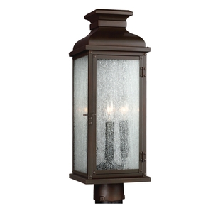 MOL11107DAC Pediment Post Light Post Lights - Dark Aged Copper MOL11107DAC Pediment Post Light Post Lights - Dark Aged Copper