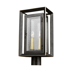GLOL13807ANBZPBB Urbandale Post Light Post Lights - Antique Bronze / Painted Burnished Brass GLOL13807ANBZPBB Urbandale Post Light Post Lights - Antique Bronze / Painted Burnished Brass