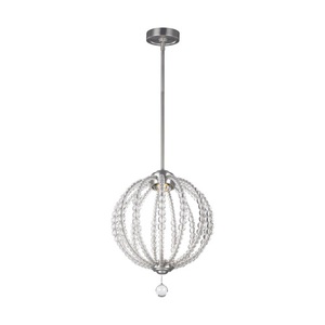 GLP1436SNL1 Oberlin Entrance / Foyer Pendant Light - Satin Nickel GLP1436SNL1 Oberlin Entrance / Foyer Pendant Light - Satin Nickel