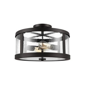 GLSF341ORB Harrow Flush Mount Ceiling Light - Oil Rubbed Bronze GLSF341ORB Harrow Flush Mount Ceiling Light - Oil Rubbed Bronze
