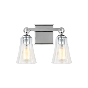 GLVS24702CH Monterro 2 Bulb Bathroom Lighting - Chrome GLVS24702CH Monterro 2 Bulb Bathroom Lighting - Chrome