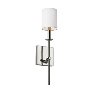 GLWB1873PN Hewitt 1 Bulb Wall Sconce - Polished Nickel GLWB1873PN Hewitt 1 Bulb Wall Sconce - Polished Nickel