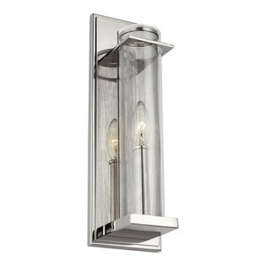 GLWB1874PN Silo 1 Bulb Wall Sconce - Polished Nickel GLWB1874PN Silo 1 Bulb Wall Sconce - Polished Nickel