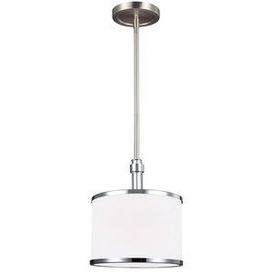 GLP1417SNCH Prospect Park Mini-Pendant Pendant Light - Satin Nickel / Chrome GLP1417SNCH Prospect Park Mini-Pendant Pendant Light - Satin Nickel / Chrome