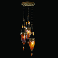 Multi Light Pendant 17" Width Multi Light Pendant 17" Width