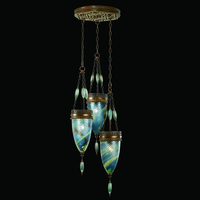 Multi Light Pendant 17" Width Multi Light Pendant 17" Width