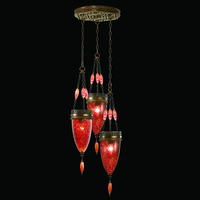Multi Light Pendant 17" Width Multi Light Pendant 17" Width