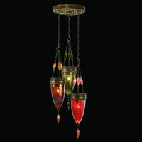 Multi Light Pendant 17" Width Multi Light Pendant 17" Width