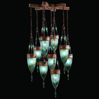 Multi Light Pendant 35" Width Multi Light Pendant 35" Width