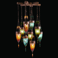 Multi Light Pendant 35" Width Multi Light Pendant 35" Width