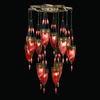 Multi Light Pendant 41" Width Multi Light Pendant 41" Width