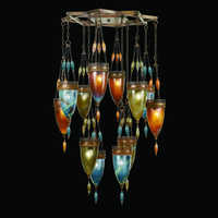 Multi Light Pendant 41" Width Multi Light Pendant 41" Width
